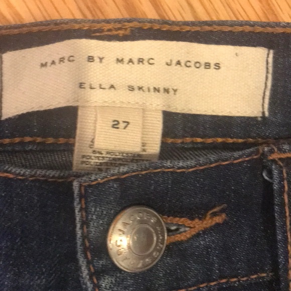 Marc Jacobs Ella Skinny Jeans Fancy Wash 27 - Picture 5 of 7